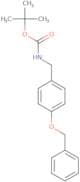 tert-Butyl N-([4-(benzyloxy)phenyl]methyl)carbamate