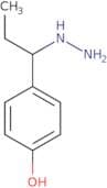 4-(1-Hydrazinylpropyl)phenol