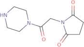 1-[2-Oxo-2-(piperazin-1-yl)ethyl]pyrrolidine-2,5-dione