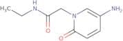 2-(5-Amino-2-oxo-1,2-dihydropyridin-1-yl)-N-ethylacetamide