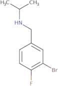 [(3-Bromo-4-fluorophenyl)methyl](propan-2-yl)amine