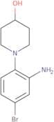 1-(2-Amino-4-bromophenyl)-4-piperidinol