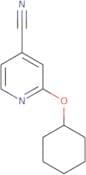 2-(Cyclohexyloxy)isonicotinonitrile