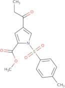1H-Pyrrole-2-carboxylic acid, 1-[(4-methylphenyl)sulfonyl]-4-(1-oxopropyl)-, methyl ester