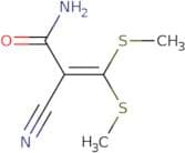 2-Cyano-3,3-bis(methylthio)acrylamide
