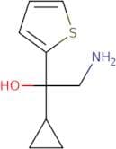 2-Amino-1-cyclopropyl-1-(2-thienyl)ethanol