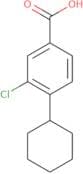 3-Chloro-4-cyclohexylbenzoic acid