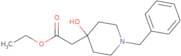 Ethyl 2-(1-benzyl-4-hydroxypiperidin-4-yl)acetate