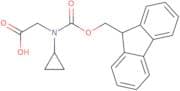 2-{Cyclopropyl[(9H-fluoren-9-ylmethoxy)carbonyl]amino}acetic acid