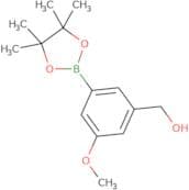 [3-Methoxy-5-(tetramethyl-1,3,2-dioxaborolan-2-yl)phenyl]methanol
