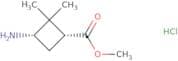 cis-methyl 3-amino-2,2-dimethylcyclobutanecarboxylate hcl