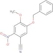 5-(benzyloxy)-4-methoxy-2-nitrobenzonitrile