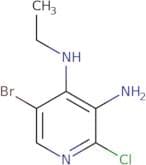 5-Bromo-2-chloro-N3-ethylpyridine-3,4-diamine