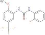 N-(2-Fluorophenyl)-N'-[2-methoxy-5-(trifluoromethyl)phenyl]urea