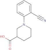 1-(2-Cyanophenyl)piperidine-3-carboxylic acid