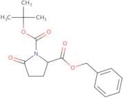 O2-Benzyl O1-tert-butyl 5-oxopyrrolidine-1,2-dicarboxylate