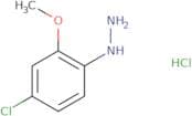 (4-Chloro-2-methoxyphenyl)hydrazine hydrochloride