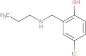 4-Chloro-2-[(propylamino)methyl]phenol