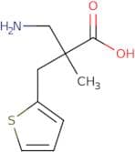 3-Amino-2-methyl-2-(thiophen-2-ylmethyl)propanoic acid