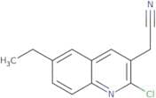 2-(2-Chloro-6-ethylquinolin-3-yl)acetonitrile