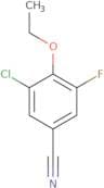 3-Chloro-4-ethoxy-5-fluorobenzonitrile