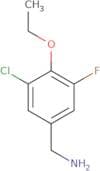 3-Chloro-4-ethoxy-5-fluorobenzylamine