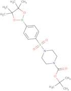 tert-Butyl 4-{[4-(tetramethyl-1,3,2-dioxaborolan-2-yl)benzene]sulfonyl}piperazine-1-carboxylate