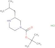 (R)-tert-Butyl 3-isobutylpiperazine-1-carboxylate hydrochloride ee