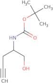 (R)-tert-Butyl (1-hydroxypent-4-yn-2-yl)carbamate