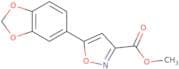 Methyl 5-(1,3-dioxaindan-5-yl)isoxazole-3-carboxylate