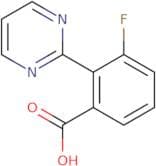 3-Fluoro-2-(pyrimidin-2-yl)benzoic acid