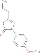 1-(4-Methoxyphenyl)-3-propyl-4,5-dihydro-1H-pyrazol-5-one