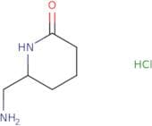6-(Aminomethyl)piperidin-2-one hydrochloride