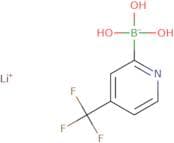 Lithium trihydroxy(4-(trifluoromethyl)pyridin-2-yl)borate