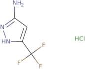 5-(Trifluoromethyl)-1H-pyrazol-3-amine hydrochloride