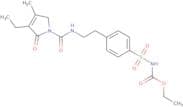 [4-[2-[[(3-Ethyl-2,5-dihydro-4-methyl-2-oxo-1H-pyrrol-1-yl)carbonyl]amino]ethyl]phenyl]sulfonyl]ca…