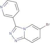 3-{6-Bromo-[1,2,4]triazolo[4,3-a]pyridin-3-yl}pyridine