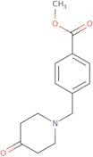 Methyl 4-((4-oxopiperidin-1-yl)methyl)benzoate