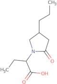 (Alphas,4R)-alpha-ethyl-2-oxo-4-propyl-1-pyrrolidineacetic acid