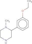 2-(3-Ethoxyphenyl)-1-methylpiperazine