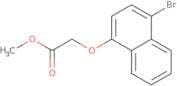 (4-Bromo-naphthalen-1-yloxy)-acetic acid Methyl ester