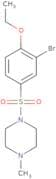 1-((3-Bromo-4-ethoxyphenyl)sulfonyl)-4-methylpiperazine