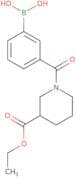 3-(3-(Ethoxycarbonyl)piperidine-1-carbonyl)phenylboronic acid