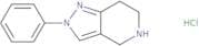 2-Phenyl-4,5,6,7-tetrahydro-2H-pyrazolo[4,3-c]pyridine hy- drochloride