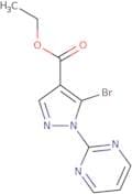 5-Bromo-1-(2-pyrimidinyl)-1H-pyrazole-4-carboxylic acid, ethyl ester