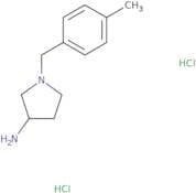 (S)-1-(4-Methylbenzyl)pyrrolidin-3-aminedihydrochloride
