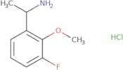 (1S)-1-(3-Fluoro-2-methoxyphenyl)ethan-1-amine hydrochloride
