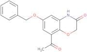 8-Acetyl-6-(benzyloxy)-2H-benzo[b][1,4]oxazin-3(4H)-one