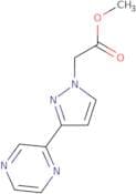 Methyl 2-(3-(pyrazin-2-yl)-1H-pyrazol-1-yl)acetate