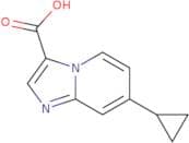 7-Cyclopropylimidazo[1,2-a]pyridine-3-carboxylic acid